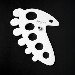 Airbrush Curve Tool T003 – Precision Edge Template for Sharp Lines