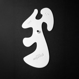 Airbrush Curve Tool T002 – Precision Edge Template for Sharp Lines